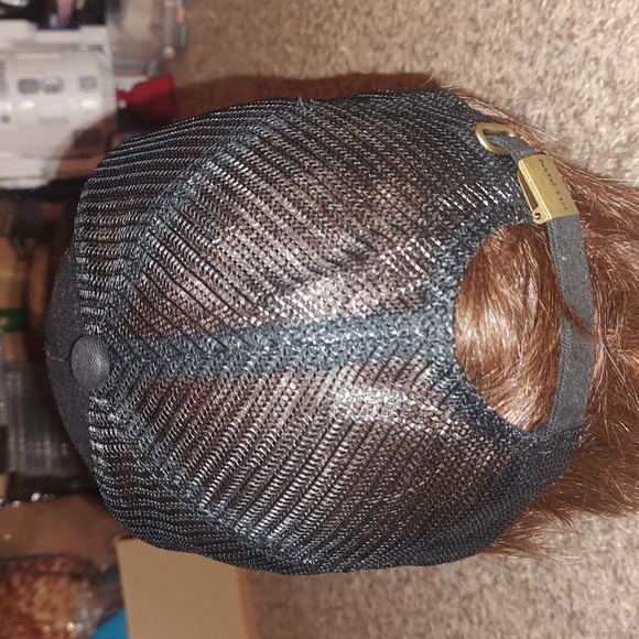 C.C.Filson Logger Trucker Mesh Strapback Cap Hat Black - Picture 5 of 10